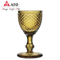 ATO COLOD COULEUR AMBRE VERRE DE VIN